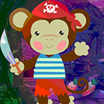 Games4King Menacing Monkey Escape