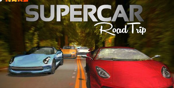 Super car road trip