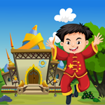 Happy Chinese Boy Rescue Game