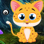 Games4King Cute Leopard Rescue