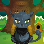 Games4King Black Cat Rescue 2 Game