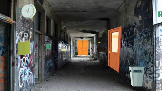 GFG - Abandoned School Hallway Escape 