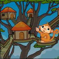 G4E Tree House Monkey Escape