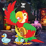 G4K Ecstatic Pirate Parrot Escape Game